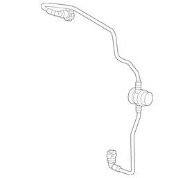 99620125507 Porsche Genuine 2003-2005 Evaporative Vent Pipe Part #99620125507