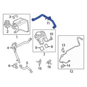 94810724560 Porsche Oe For Cayenne 11-18 Evaporative Emissions System Lines