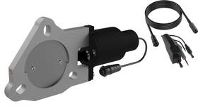 Qtec30 Qtp 3in Bolt-on Qtec Electric Cutout Valve - Single Qtec30 Qtp 3in Bolt-on Qtec Electric Cutout Valve - Single