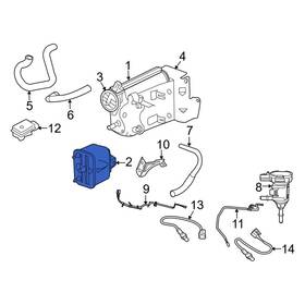 4891726ai Ram Oe For 2500 2011-2013 Vapor Canister