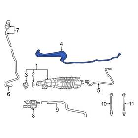 68527263aa Ram Oe For 1500 2022-2025 Evaporative Emissions System Lines