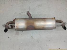 333.rv1e12 Rover Range Evoque L538 Exhaust Muffler 2.0l 4 Cylinder Fits 2012-2017 12 13 14