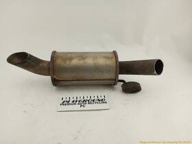 333.rv1l08 Rover Land Lr3 Passenger Right Rear Exhaust Muffler 4.4l V8 8 Cylinder 05-09