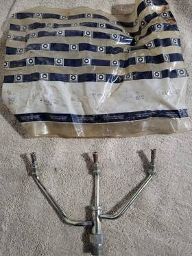 14033122 Standard Motor Products Nos Gm Oem Air Injection Pipe Left Fits 82-84 Camaro 83-85 S10 And More Chevy Jeep