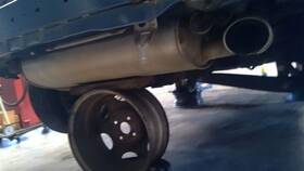 333.su1m09 Subaru Impreza 2009 Muffler 312460