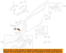 901000408 Subaru Oem 12-14 Legacy Front Door-lower Hinge Bolt