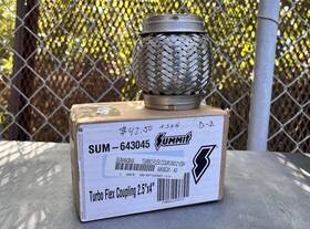 Summit Racing Sum-643045 Turbo Flex Coupling Stainless Steel #sum643045 Brand New