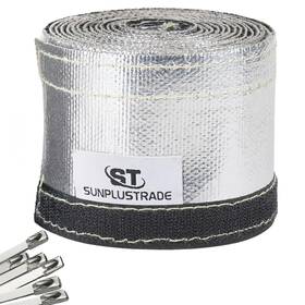Spt047 Sunplustrade Heat Shroud Sleeve Shield Sleeving Automotive Hose Wrap Wire Protection
