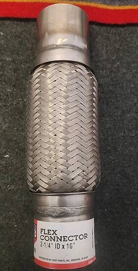 17940 Sure Bilt Flex Connector 2-1/4 Inch Id X 10 Part #