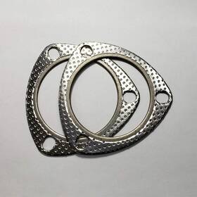 07630 Ticon 3 Inch Bolt Mlsg High Temp Exhaust Gasket With Ss Fire Ring Qty 2