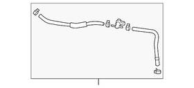 23820-20210 Toyota Genuine Vacuum Hose