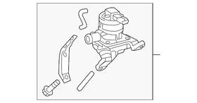 25710-50042 Toyota Genuine Secondary Air Injection Pump Check Valve