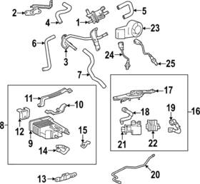 77404-0c110 Toyota Genuine Air Hose