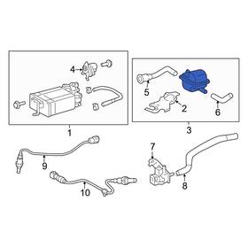 777060e030 Toyota Oe 7.7706e 35 For Highlander 2010-2013 Vapor Canister Filter