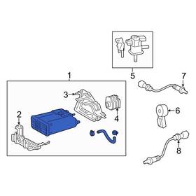 7774078010 Toyota Oe For Rav4 2017-2018 Vapor Canister