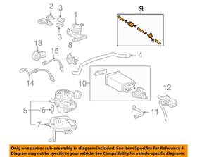 238200c011 Toyota Oem 09-15 Tacoma Emission Components-vapor Hose