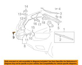 9008011169 Toyota Oem 99-13 Avalon Exhaust Components-heat Shield Bolt