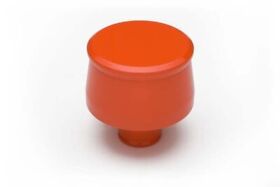 Tsd9953 Trans Dapt 9953 Aluminum Push-in Breather Cap Orange Powdercoat Tsd9953 Trans Dapt 9953 Aluminum Push-in Breather Cap Orange Powdercoat