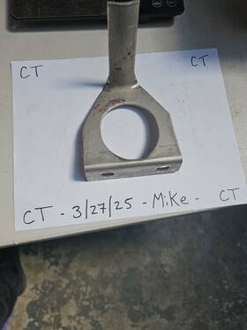A8815 Unknown Mfg Nos Tail Pipe Hanger 1971 1972 1973 74 1975 Chevrolet Buick Olds Pontiac Wagons