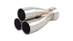 Vibrant Performance 690092183738 1.75in Inlet I.d 2.00in Merge O.d. 2.50in Outlet 3-1 Collecto