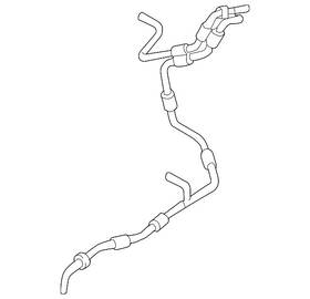 04l-131-051-c Volkswagen Genuine Vacuum Hose