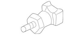 06a-133-567-f Volkswagen Genuine Bracket Buffer