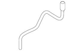 06k-133-583-l Volkswagen Genuine Vacuum Hose 06k-133-583-l Volkswagen Genuine Vacuum Hose