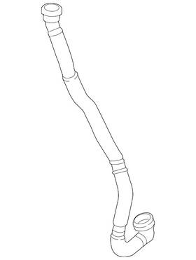 5c0-131-128-f Volkswagen Genuine Pressure Hose 5c0-131-128-f Volkswagen Genuine Pressure Hose