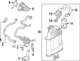 5wa-131-149 Volkswagen Genuine Outlet Hose