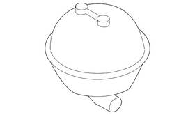 7m0-129-808 Volkswagen Genuine Tank 7m0-129-808 Volkswagen Genuine Tank