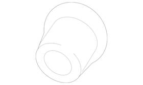 8k0-201-848 Volkswagen Genuine Leak Detect Pump Grommet