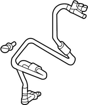 04l129456e Vw/audi/porsche Vacuum Hose. . 2015 Exhaust