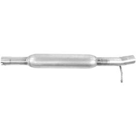 54967 Walker Exhausts Resonator And Pipe Assembly 2.25 Inch Inlet Id 2.5 Outlet Od