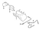 16-13-1-184-580 Z8 Bmw Genuine Vapor Canister 16-13-1-184-580 Z8 Bmw Genuine Vapor Canister