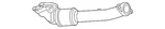 Driver Side Three-way Catalytic Converter Kit With Exhaust Pipe (19420309). Fixed Price $1359.04.