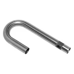 Aluminized Steel 180 J-bend Pipe Degree 2" Inlet, Outlet, 18.5". Fixed Price $28.45.