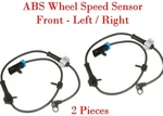 Set Abs Wheel Speed Sensor Front-right & Left Fits Gmc 1999-2014. Fixed Price $124.00.