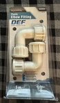 New - Traveller Plastic Elbow Fitting Def 90 Degree Bsp Thread 1289399. Fixed Price $6.29.