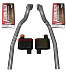 86-04 Ford Mustang Gt 4.6 5.0 Exhaust System W/ Flowmaster Super 10 Mufflers. Fixed Price $289.95.