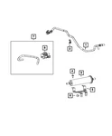 Genuine Mopar Vapor Tube 68424095AB. Fixed Price $44.35.