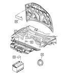Genuine Mopar Vehicle Emission Control Information Label 68406445AA. Fixed Price $6.22.
