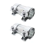 Set Of 2 Exhaust Clamp Inside Diameter 55MM For Many Audi & Volkswagen Models. Fixed Price $43.95.