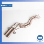 03-05 Bmw E85 Z4 Center Exhaust Muffler Resonator Pipe 18107514157 Oem. Fixed Price $96.23.