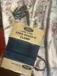 Nos Ford Exhaust Clamps A9AA-5A231-C QTY3. Fixed Price $30.00.