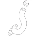 Genuine Volkswagen Connector Pipe 03G-131-521-AJ. Fixed Price $67.08.
