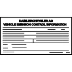Genuine Mercedes-benz Information Label Oem 2712210201. Fixed Price $22.87.