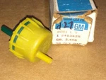 Thermo Check And Delay Valve Chevelle 73 Gm Nos. Fixed Price $45.00.