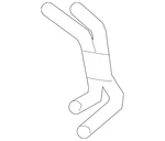 Genuine Volkswagen Vacuum Hose 03L-131-055-DS. Fixed Price $116.03.