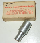 Ford C6AZ-6A666-A Pcv Valve 1965-69 390 410 427 428 Fairlane Galaxie Merc T-bird. Fixed Price $19.95.