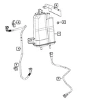 Genuine Mopar Fuel Vapor Canister Filter 52029621AA. Fixed Price $37.32.